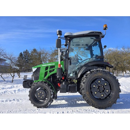 Трактор Terra Force 554LUX Pro із просторою кабіною, 50 к.с, 4х4, кондиціонер, Євронавіска на гаках з сергою